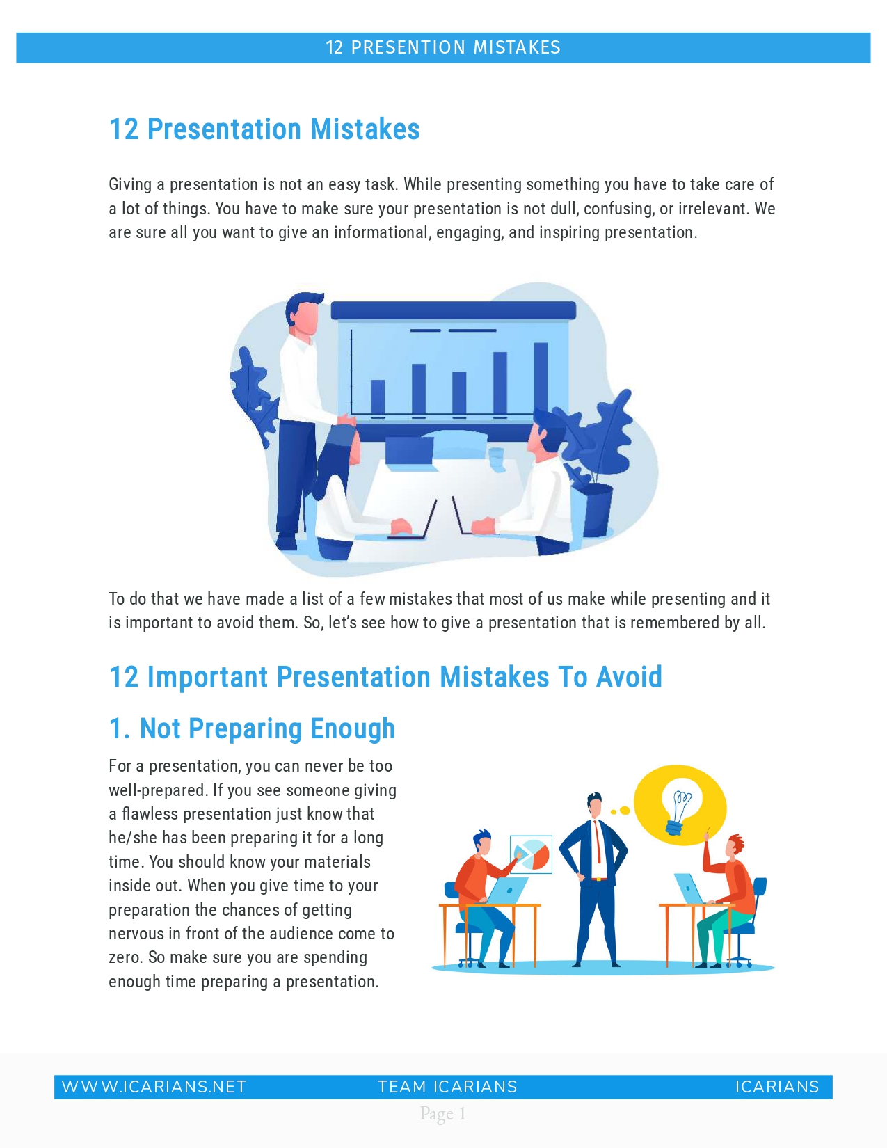 12 Presentation Mistakes